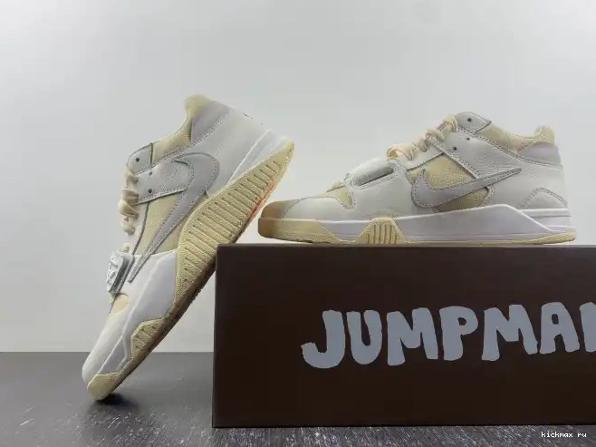 Rep Kickmax THE X TRAVIS SCOTT CUT CHECK FZ8117-003 JORDAN 0325